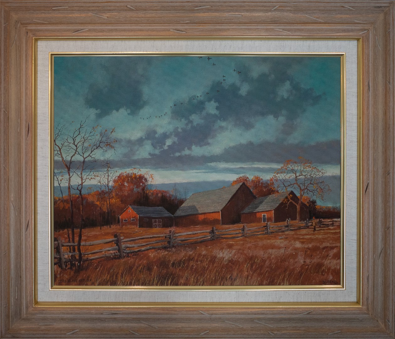 Eric Sloane Painting Title: Long Island Autumn